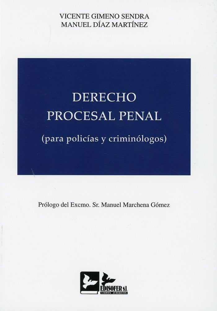 DERECHO PROCESAL PENAL, de GIMENO SENDRA | portada del libro