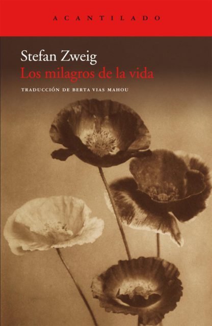 Los milagros de la vida, de Zweig, Stefan | portada del libro