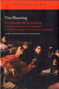 El triunfo de la música, de Blanning, Tim | portada del libro