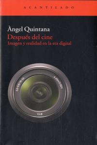 Después del cine, de Quintana Morraja | portada del libro