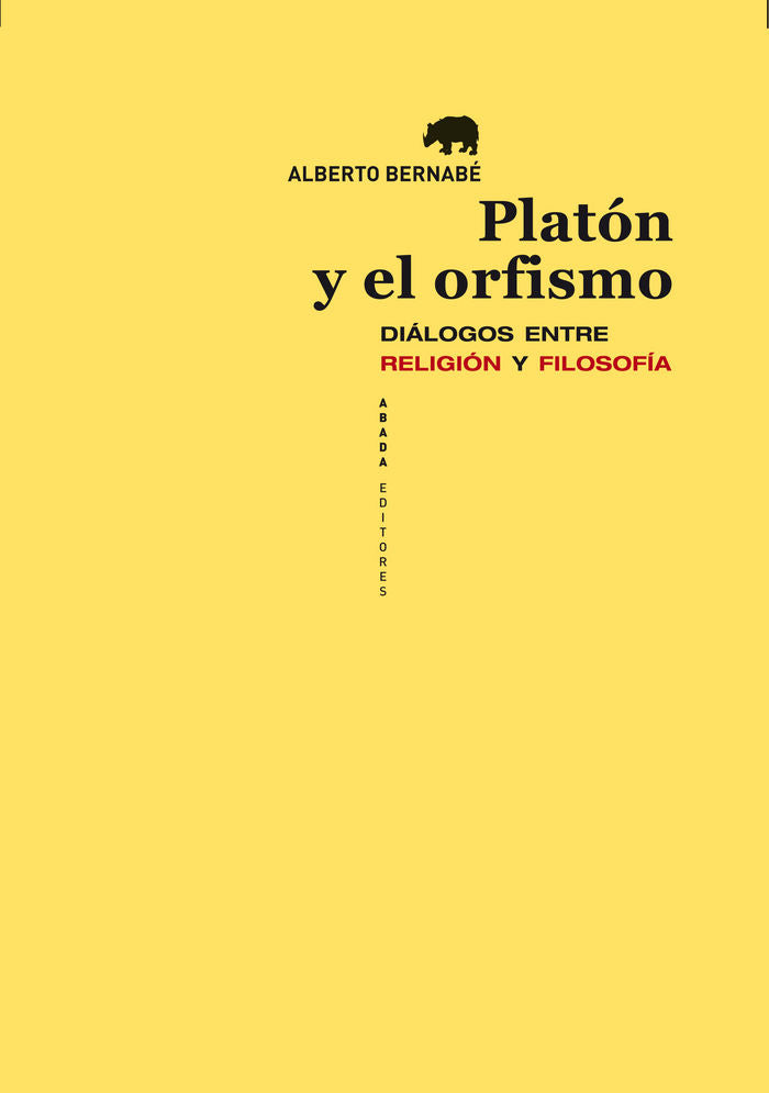 Platón y el orfismo, de Bernabé Pajares, Alberto | portada del libro
