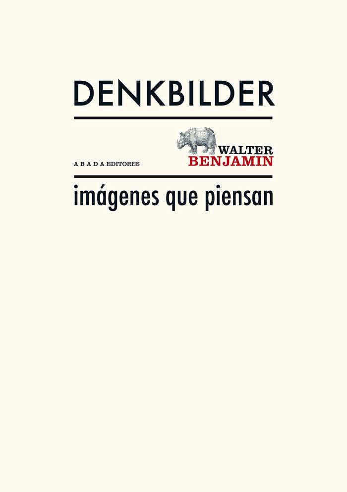 Imágenes que piensan, de Benjamin, Walter | portada del libro