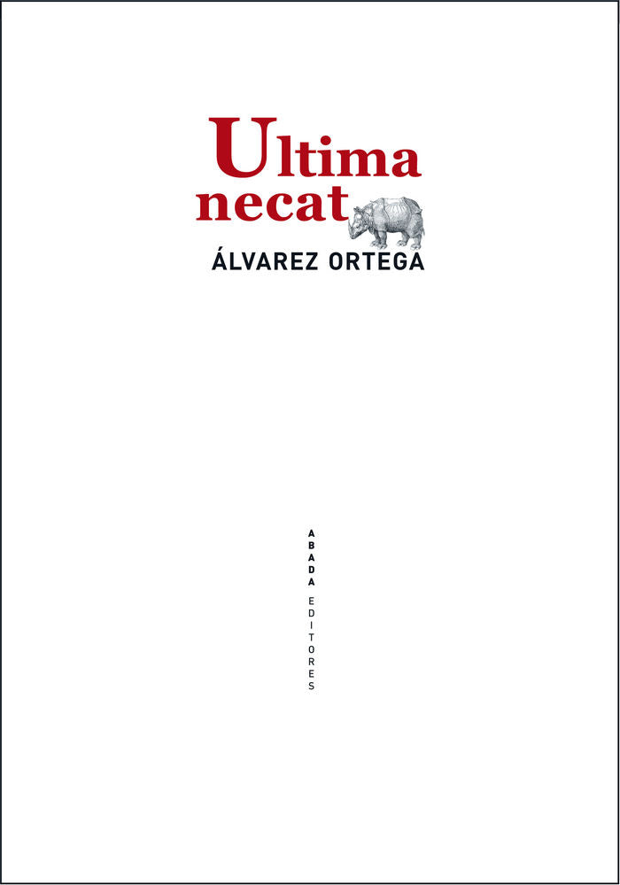 Última necat, de Álvarez Ortega, Manuel | portada del libro