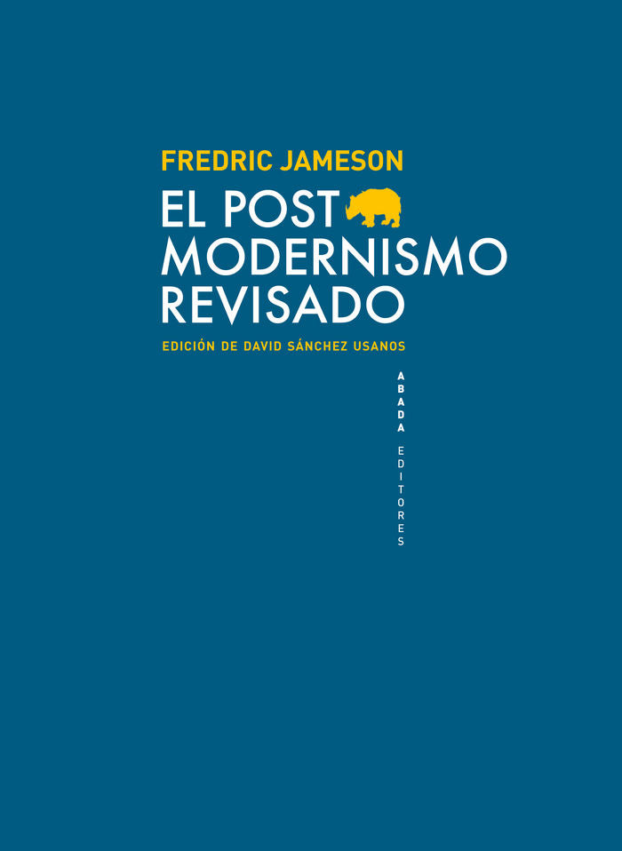 El postmodernismo revisado, de Jameson, Fredric | portada del libro