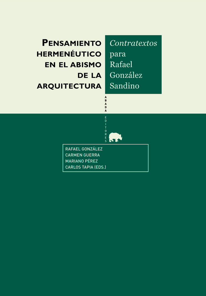 Pensamiento hermenéutico en el abismo de la arquitectura, de VV.AA. | portada del libro