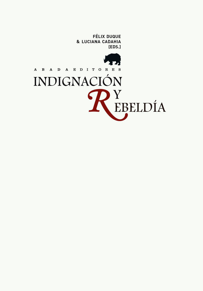 Indignación y rebeldía, de VV.AA. | portada del libro