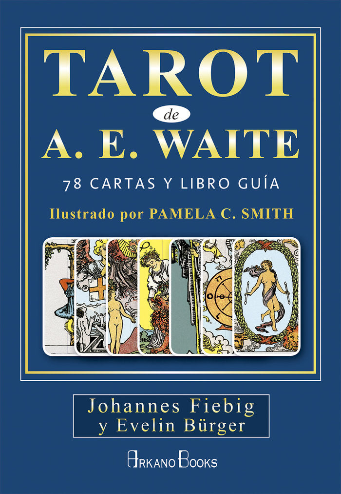 Tarot de A.E. Waite, de Fiebig, Johannes | portada del libro