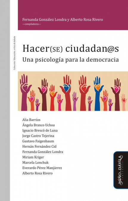 Hacer(se) ciudadan@s | portada del libro