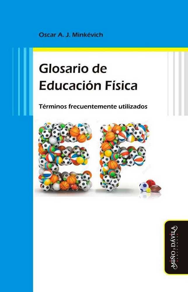 Glosario de Educación Física, de Minkévich (argentino) | portada del libro
