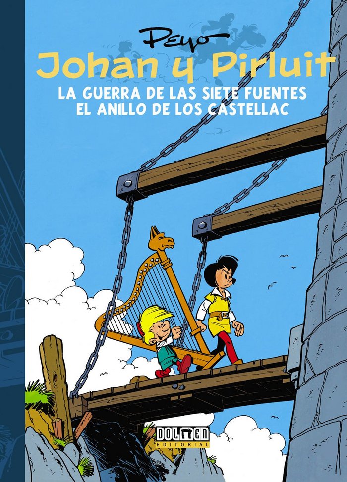 Johan y Pirluit vol. 4, de Culliford, Pierre (Peyo) | portada del libro
