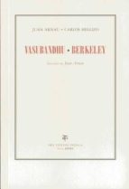 VASUBANDHU BERKELEY, de CARLOS MELLIZO | portada del libro