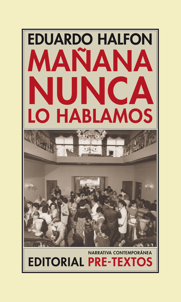 MAÑANA NUNCA LO HABLAMOS NCO-95    **, de Halfon | portada del libro