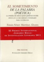 SOMETIMIENTO DE LA PALABRA (POETICA) PT-1161, de Varios autores | portada del libro