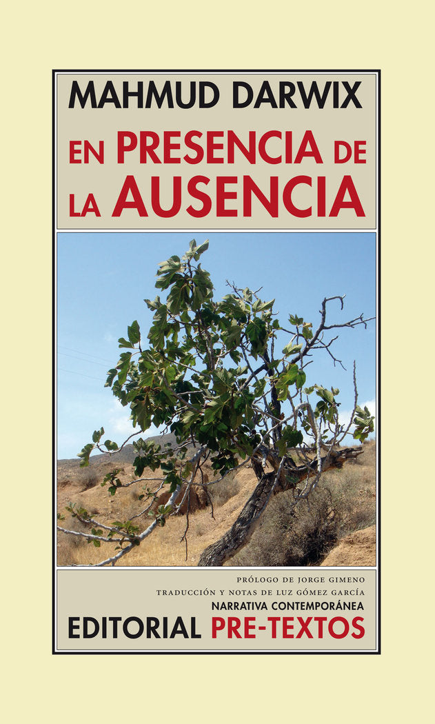 PRESENCIA DE LA AUSENCIA, de Darwix | portada del libro
