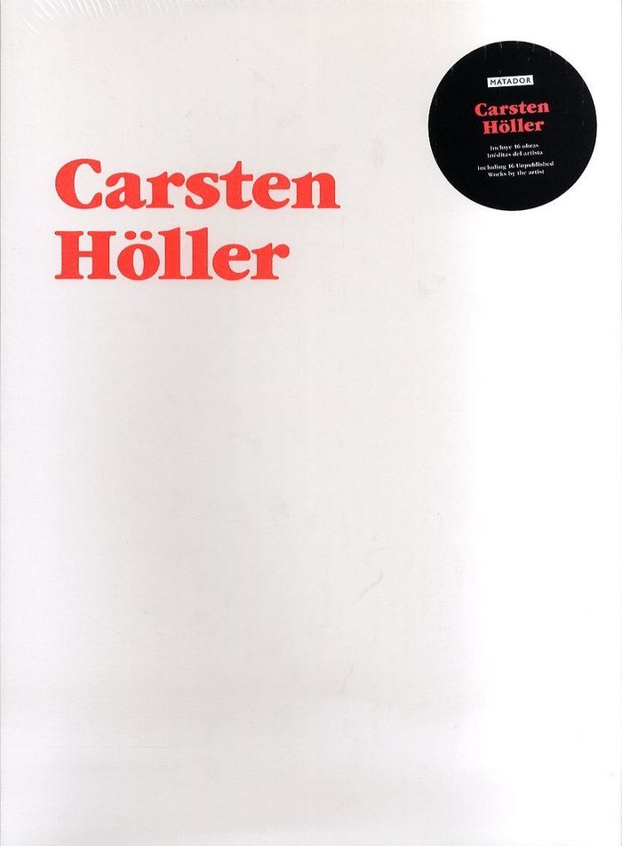 CARSTEN HÖLLER (CUADERNO DEL ARTISTA), de Höllen | portada del libro