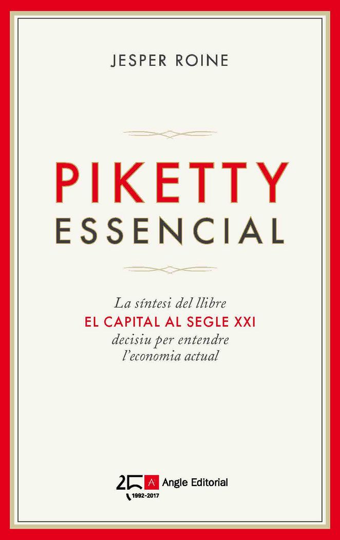 Piketty essencial, de Roine, Jesper | portada del libro