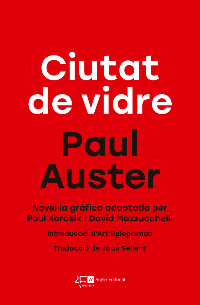 Ciutat de vidre, de Auster, Paul | portada del libro