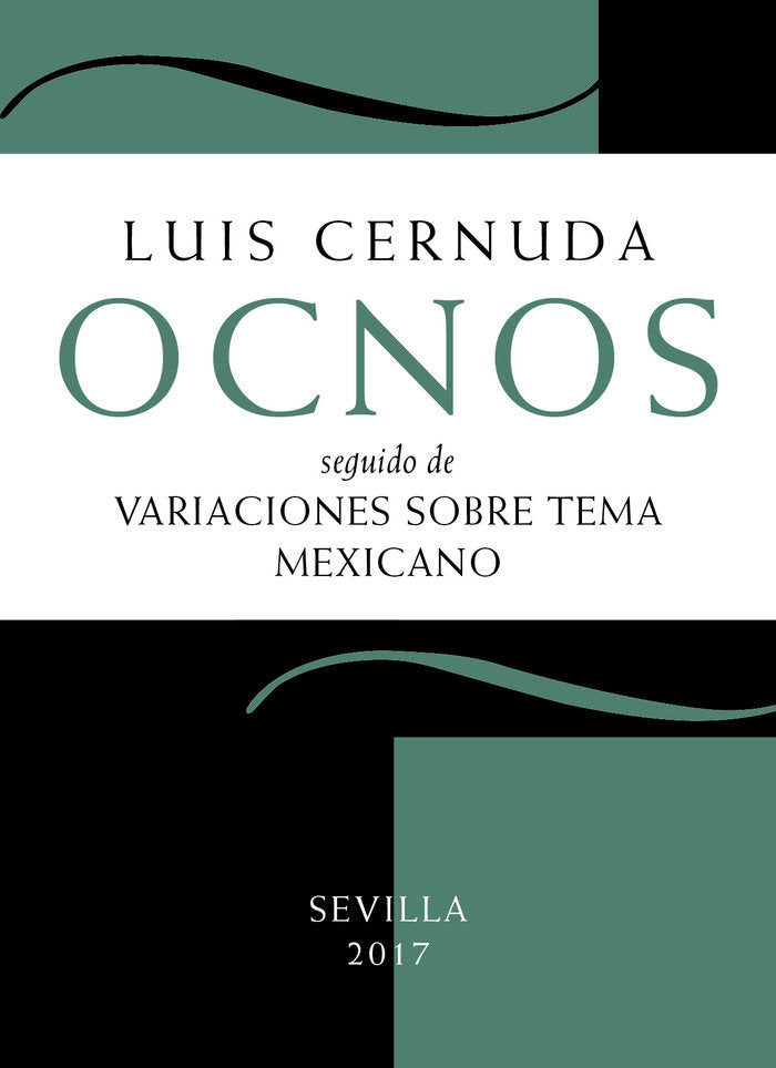 Ocnos, seguido de variaciones sobre tema mexicano, de CERNUDA | portada del libro