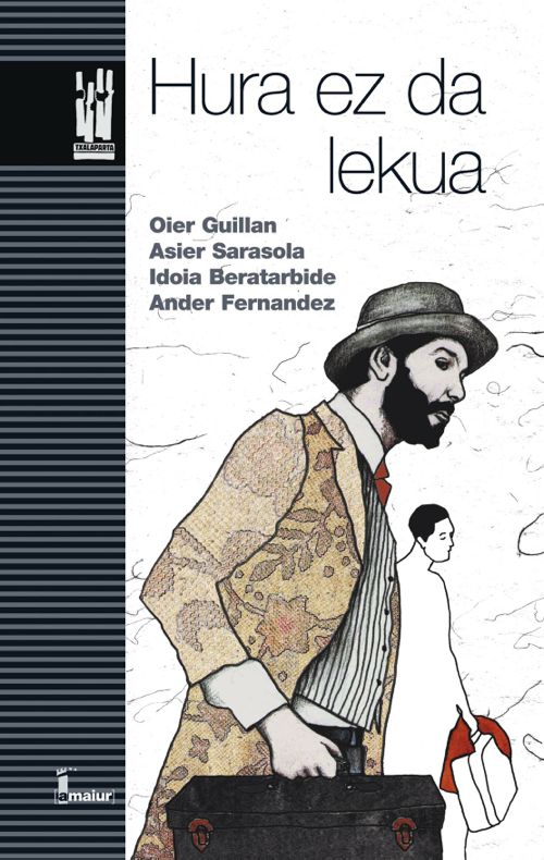 Hura ez da lekua, de Sarasola, Asier | portada del libro