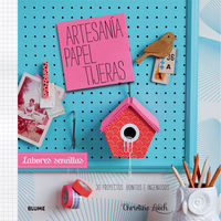 ARTESANIA, PAPEL, TIJERAS (LABORES SENCILLAS), de Leech | portada del libro