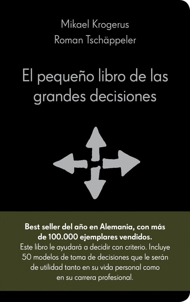 El pequeño libro de las grandes decisiones, de Krogerus | portada del libro