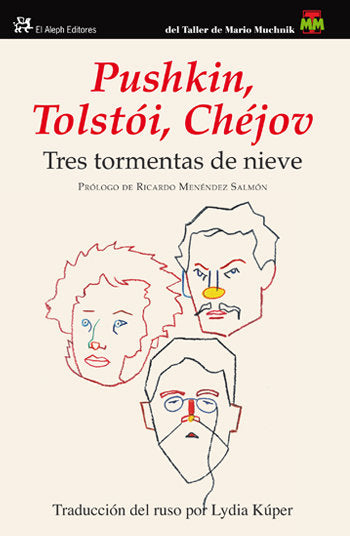 Tres tormentas de nieve, de Chéjov, Antón | portada del libro