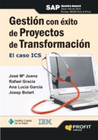 GESTION CON EXITO DE PROYECTOS DE TRANSFORMACION, de Varios autores | portada del libro
