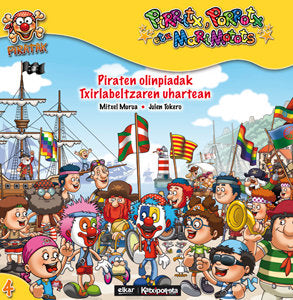 Piraten olinpiadak Txirlabeltzaren uhartean, de Murua Irigoien, Mitxel | portada del libro