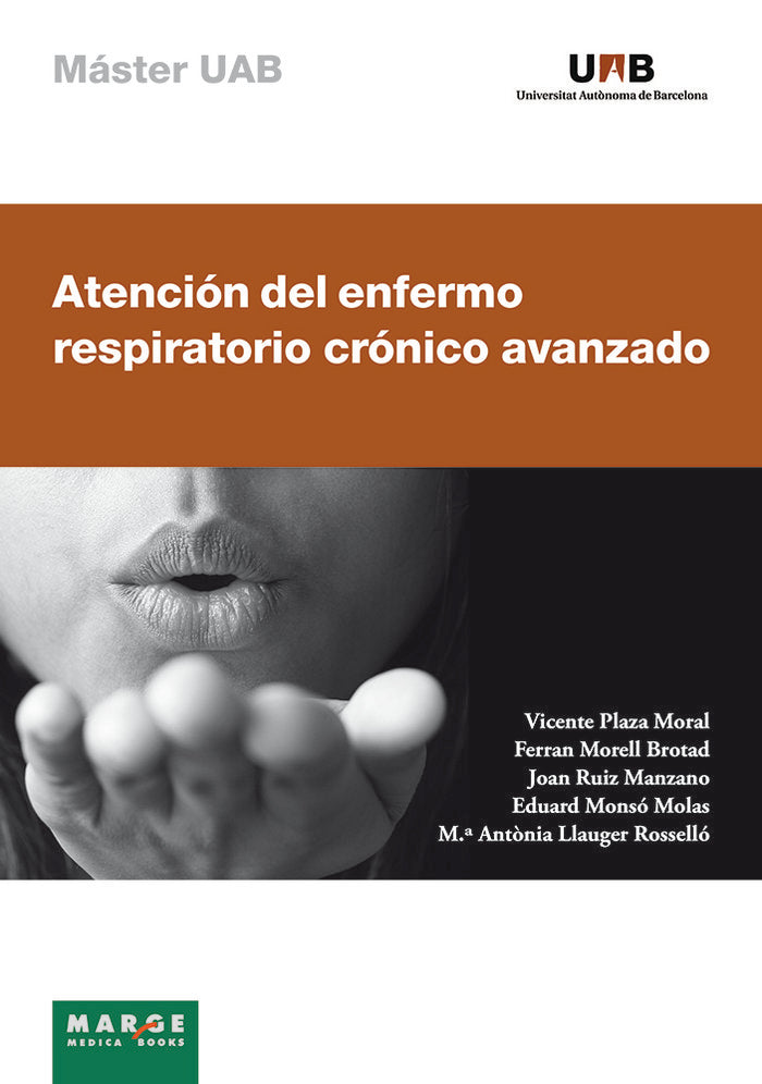 Atención del enfermo respiratorio crónico avanzado, de Plaza Moral, Vicente | portada del libro