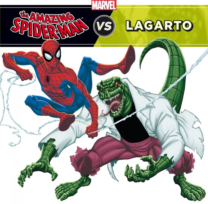 Marvel. Spider-Man vs. Lagarto, de Marvel | portada del libro