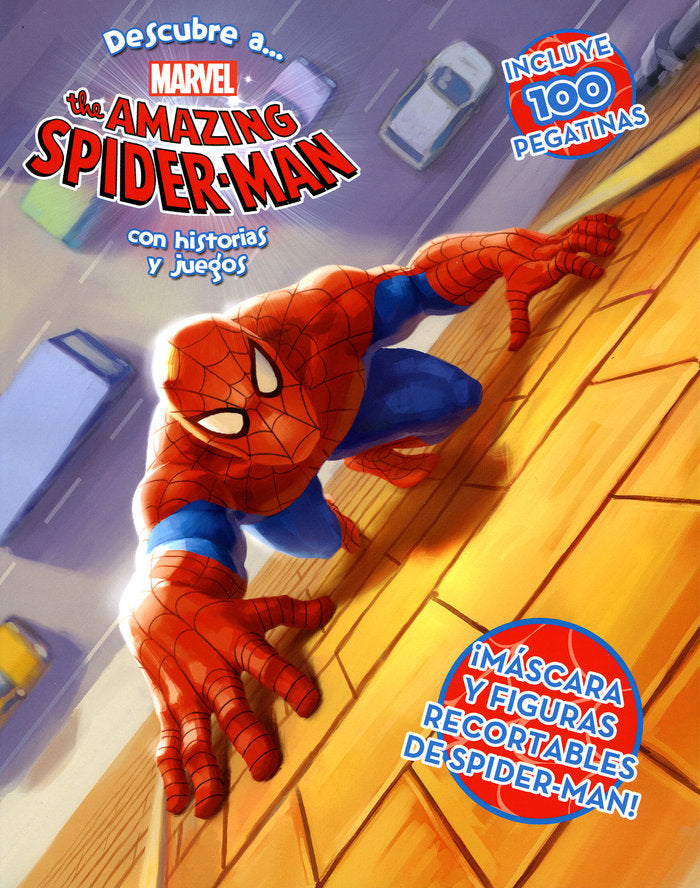 Descubre a the amazing Spider-man, de Marvel | portada del libro