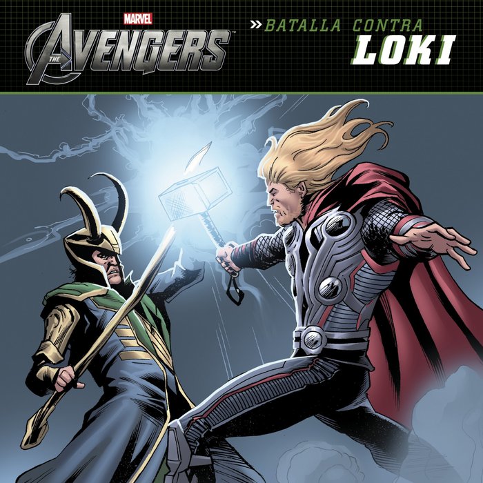Los Vengadores. Batalla contra Loki, de Marvel | portada del libro