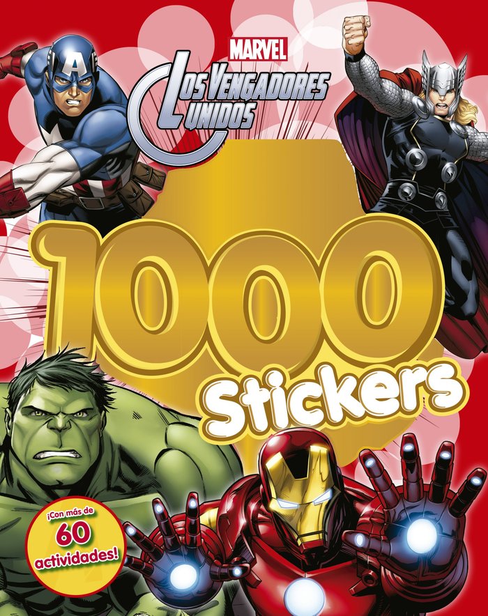 Los Vengadores. 1.000 Stickers, de Marvel | portada del libro