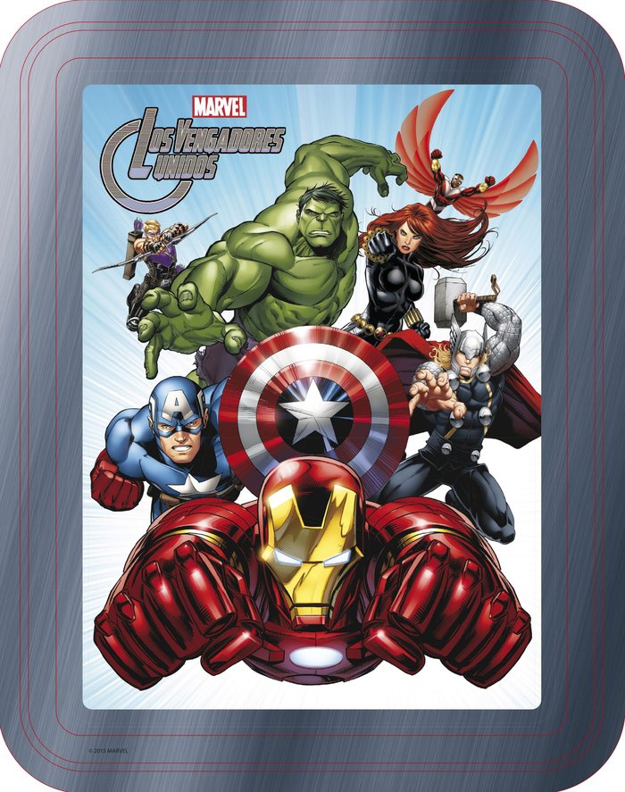 Los Vengadores. Caja metálica, de Marvel | portada del libro