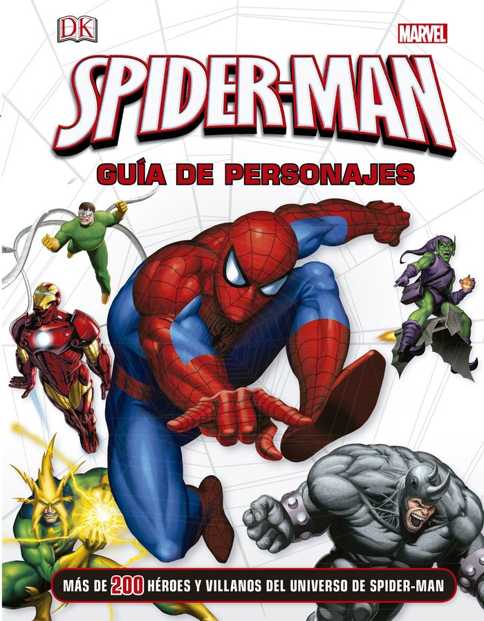 Spider-Man. Guía de personajes, de Marvel | portada del libro