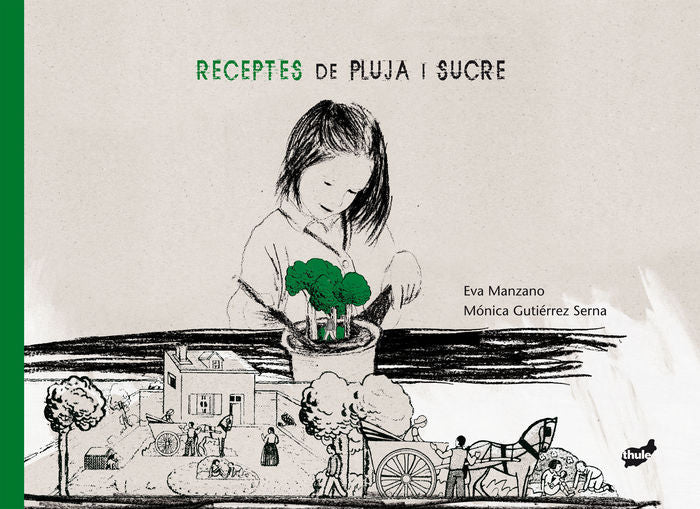 Receptes de pluja i sucre, de Manzano Plaza | portada del libro