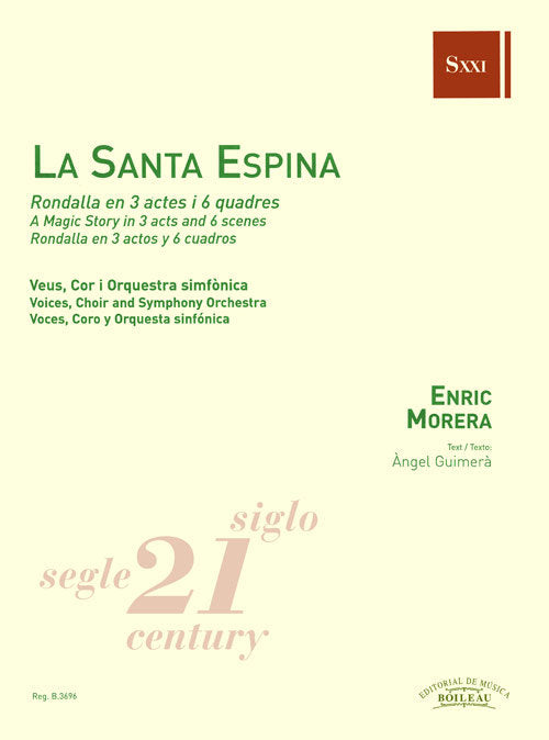 La Santa Espina, de Morera Viura | portada del libro