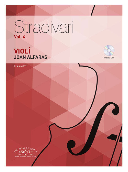 Stradivari - Violí 4, de Alfaras, Joan | portada del libro