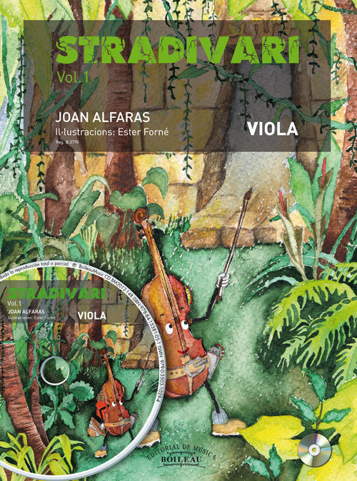 Stradivari - Viola Vol. 1, de Alfaras Calvo, Joan | portada del libro