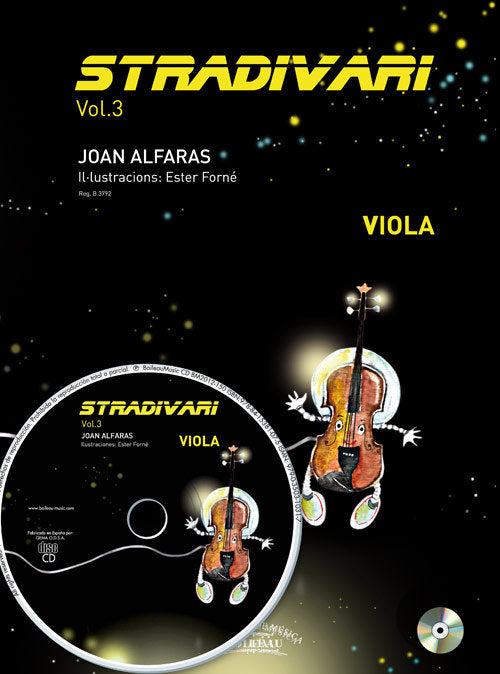 Stradivari - Viola Vol. 3, de Alfaras Calvo, Joan | portada del libro
