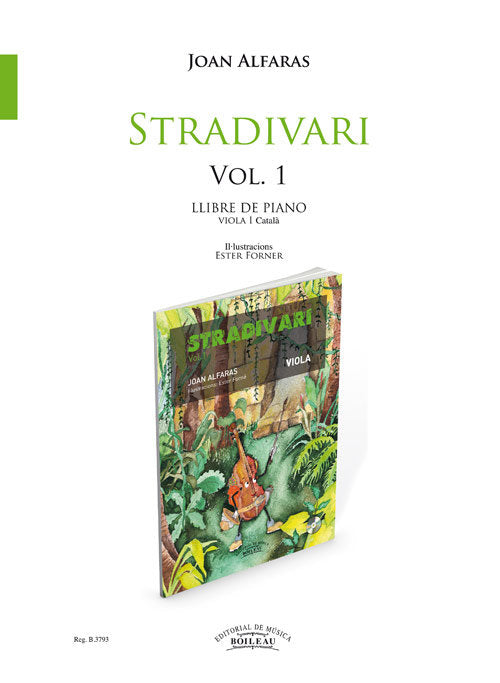 Stradivari - Viola i Piano Vol. 1, de Alfaras Calvo, Joan | portada del libro
