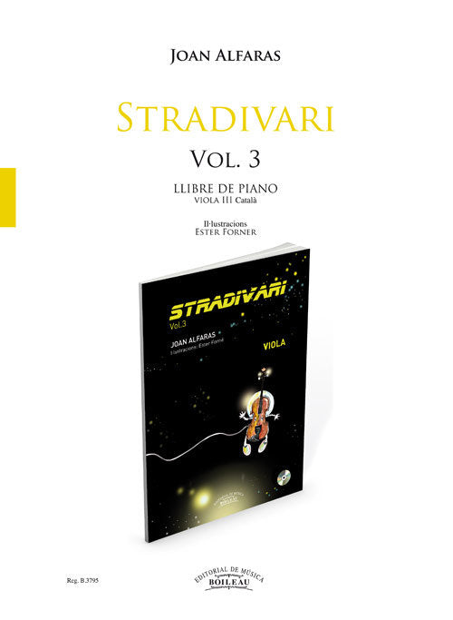 Stradivari - Viola i Piano Vol. 3, de Alfaras Calvo, Joan | portada del libro