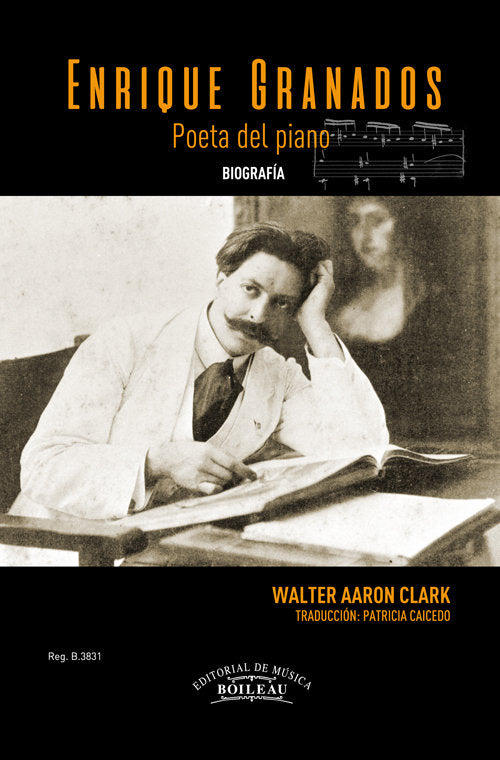 Enrique Granados Poeta del piano | portada del libro