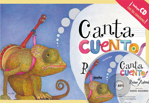 CANTA CUENTOS DEL REINO ANIMAL, de BASOMBA, DANIEL | portada del libro