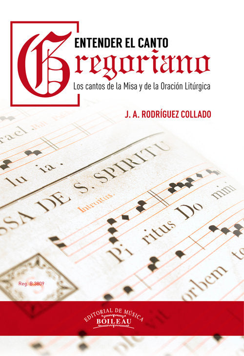Entender el Canto Gregoriano | portada del libro