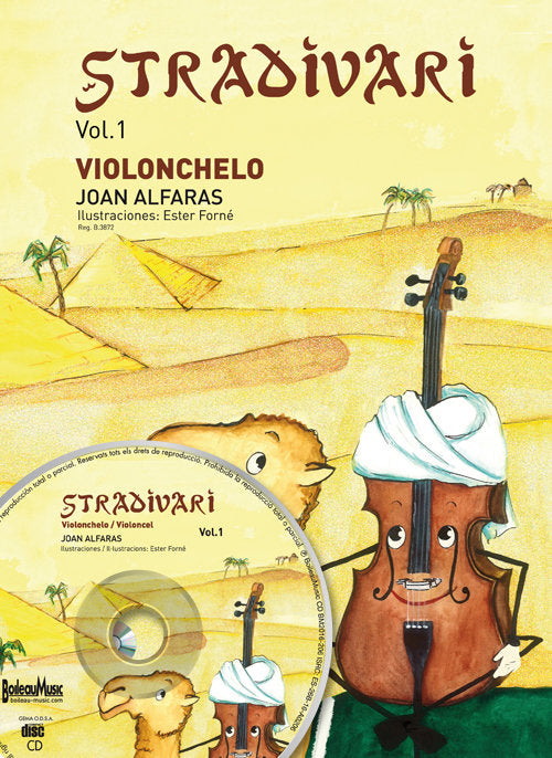 Stradivari - Violonchelo vol. 1, de Alfaras Calvo, Joan | portada del libro