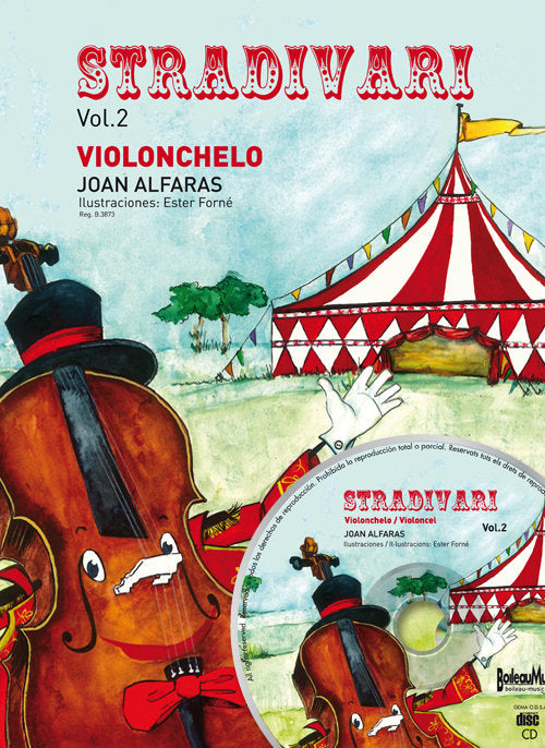 Stradivari - Violonchelo vol. 2, de Alfaras, Joan | portada del libro