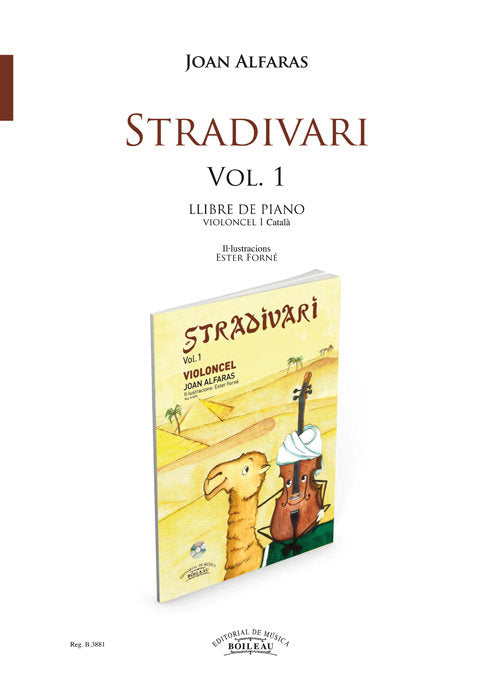 Stradivari - Violoncel i piano. Vol. 3, de Alfaras Calvo, Joan | portada del libro