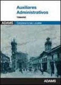 Auxiliares Administrativos, Ayuntamientos. Temario | portada del libro