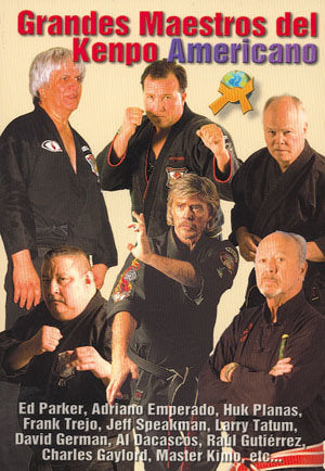GRANDES MAESTROS DEL KENPO AMERICANO, de PARKER, ED | portada del libro